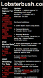 Mobile Screenshot of lobsterbush.com